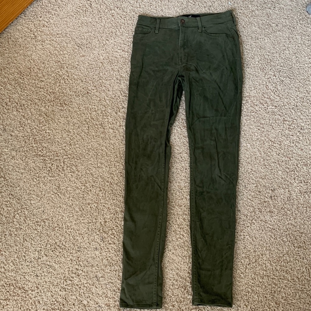 Army green Jeans
